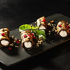 Stuffed Eggplant Rolls