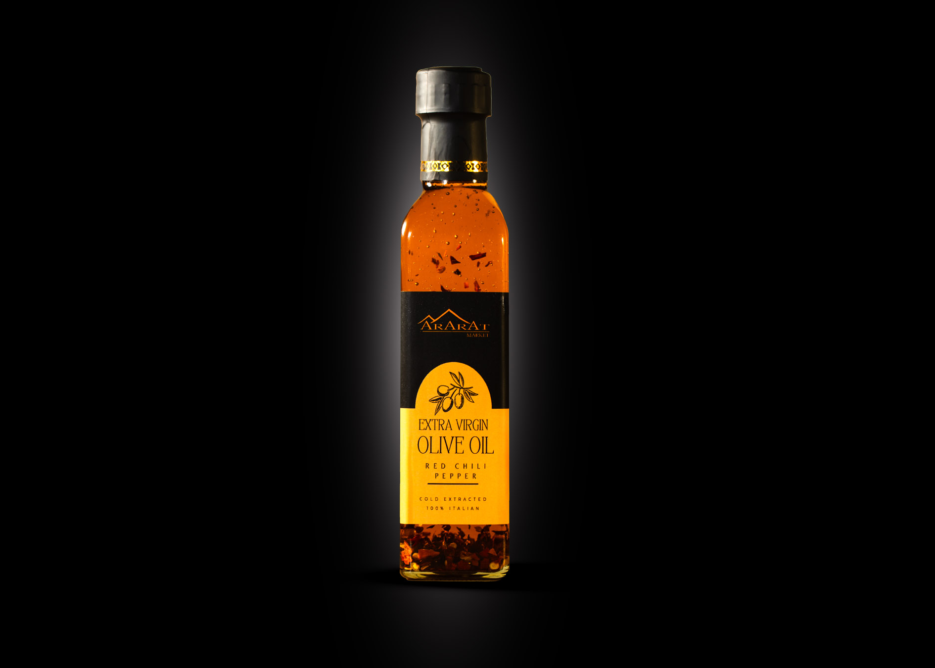 Olive oil red pepper
