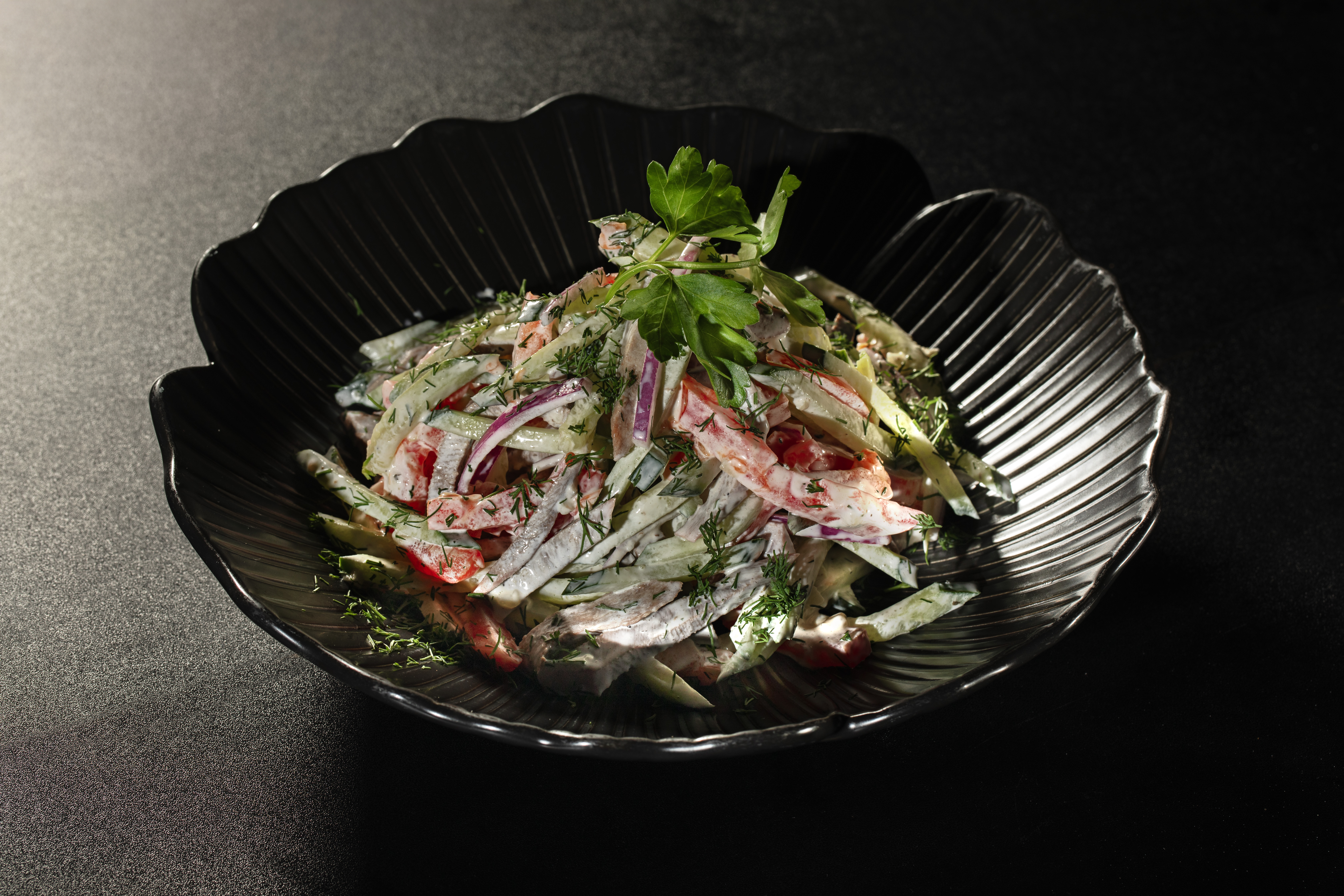 Beef Tongue Salad