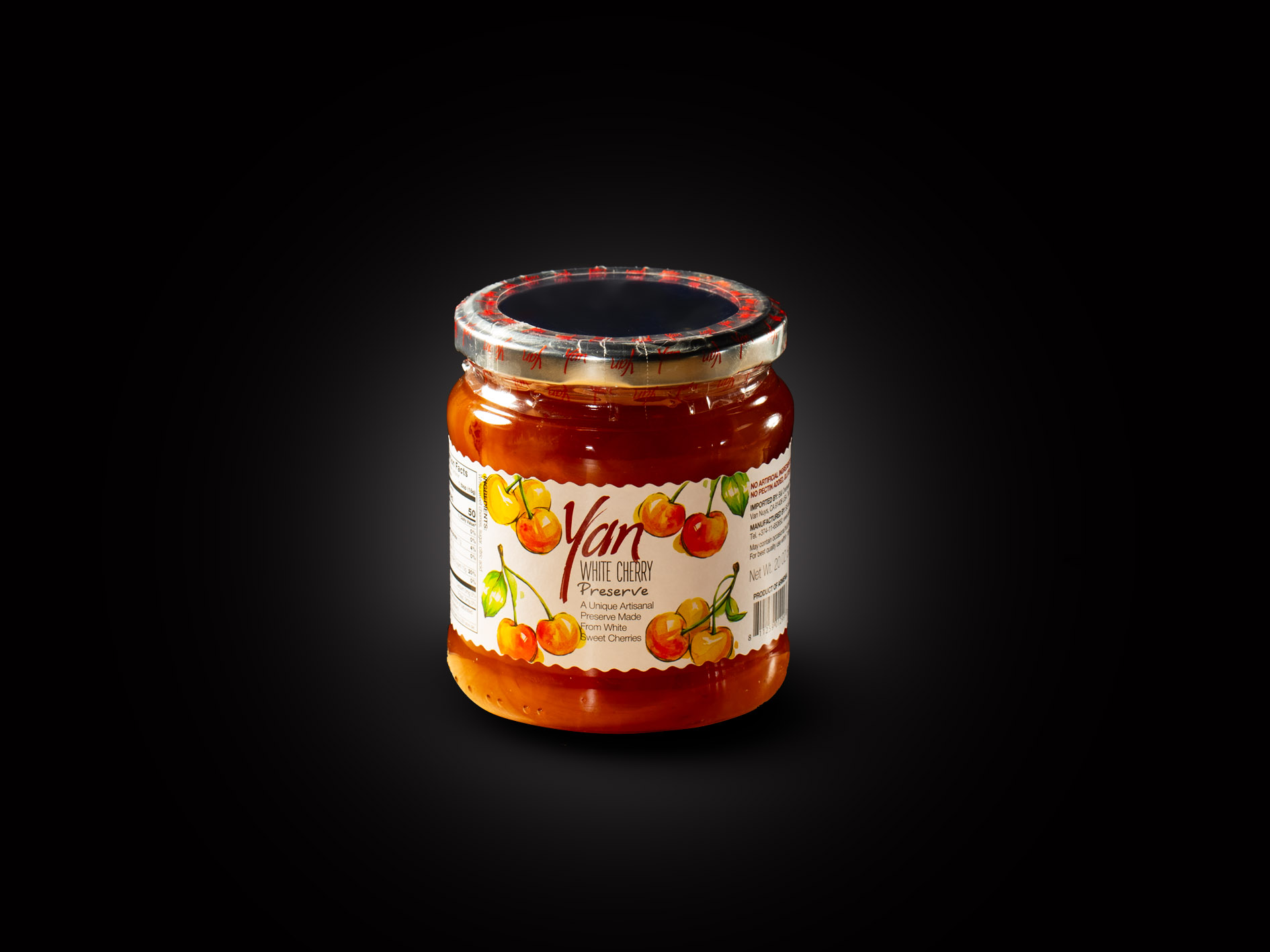 WHITE CHERRY PRESERVE Yan