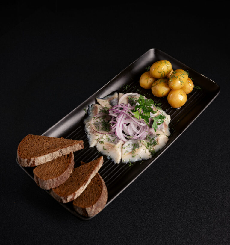 Herring with Baby Potatoes