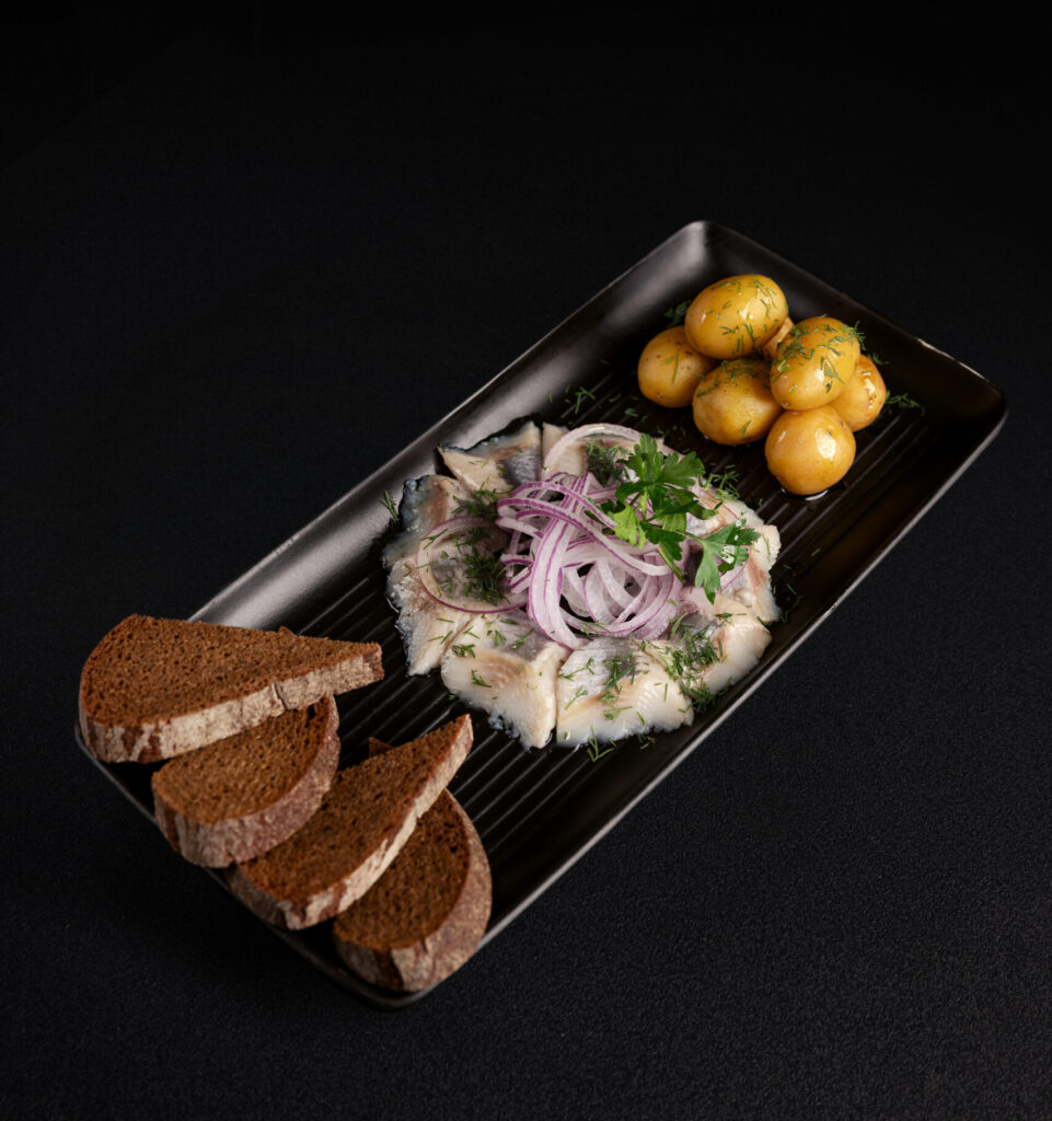 Herring with Baby Potatoes