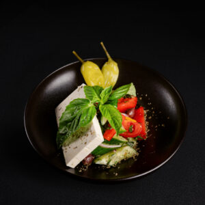 Mediterranean Feta and Olive Salad
