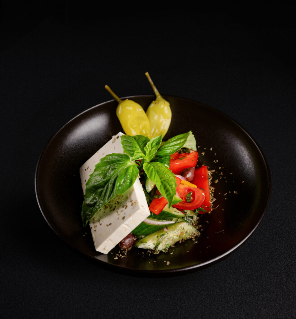 Mediterranean Feta and Olive Salad