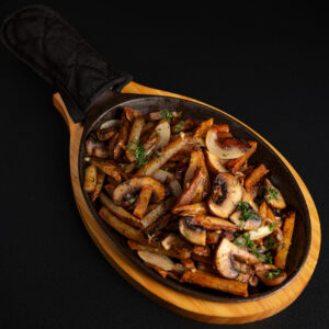 Homestyle Potatoes with Mushrooms