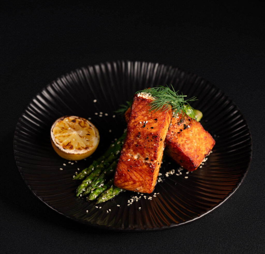 Salmon Shish Kebab