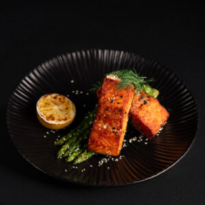 Salmon Shish Kebab